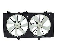 UAC Conjunto de ventilador de radiador doble y condensador FA 50311C