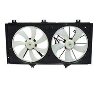 UAC Conjunto de ventilador de radiador doble y condensador FA 50447C