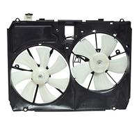 UAC Nuevo conjunto de ventilador doble de radiador y condensador FA 50438C - 1636120180 RX330