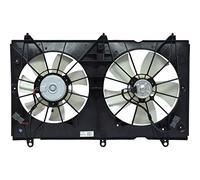 UAC Nuevo conjunto de ventilador doble de radiador y condensador FA 70211C - Acuerdo 19020PND003
