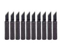 Uadme 10 puntas de soldador con calefacción interior negra para piezas de la serie 936/937/938 900M-T-1.5K