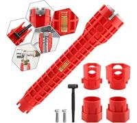 Uadme 14 en 1 Llave Multifunción para Desmontar Grifo Lavabo