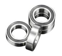 Uadme 15267-2RS Rodamientos Sellados de Caucho, 4 Piezas Rodamiento Rígido de Bolas 15x26x7 mm, para Máquina Herramienta, Equipo Electrónico