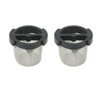 Uadme 650400 Reemplazo Filtro Pared, 2 Pcs Limpiador Piscina Filtro Universal Acero Inoxidable y Conjunto de Conector Filtro Desconexión Rápida Filtro Spa Piscina para Filtro Polaris 280 380 360 180