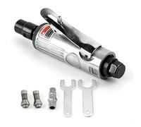 Uadme Amoladora Neumatica Recta, 3mm & 6mm Kit de Amoladora de Aire, Mini Rotalin Neumatico para Lijar, Pulir, Grabar y Desbarbar