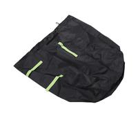 Uadme Bolsa de lona encerada, soporte de leña resistente al agua para chimenea y estufa de leña, color café, tela Oxford 420D, bolsa de transporte multifuncional