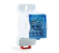 Uadme Caja de Distribución de Terminales, UKK-80A Cajas Carril DIN, Bloque de Distribucion, para Gabinetes de Distribución de Energía