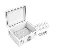 Uadme Caja Estanca Exterior Electrica Impermeable IP67, 220x170x110 mm Cuadro Eléctrico Superficie, Cajas de Empalmes para Ocultar Enchufes Jardín Piscina Iluminación