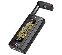 Uadme Comprobador de Pilas y Baterías Universal Digital con Pantalla LCD, Medidor de Carga Pilas AA, AAA, C, D, 9V, Botón, 21700 16340 Baterías de Li-iones, Probador de Baterías para Doméstico (BT169)