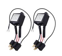 Uadme Convertidor de Polaridad, 2 Piezas Convertidor Negativo de Aleación LED, Adaptador de Arnés de Interruptor Negativo, Inversor Polaridad para H4