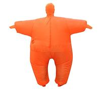 Uadme Disfraz inflable de cuerpo completo para bailar, disfraz de Halloween (color al azar)