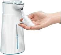 Uadme Dispensador de jabón con sensor inteligente M9 blanco (tipo espuma) 500 mAh - Soporte de pared autoadhesivo gratuito *2