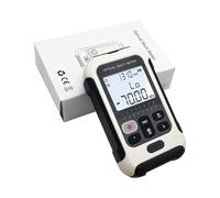 Uadme Medidor de Potencia Fibra Optica 3 en 1, -70~10dbm Comprobador Tester Fibra, con FC/LC/ST 1 Interfaz, 850-1650nm 10 Longitudes de Onda para Ingeniería de Comunicaciones