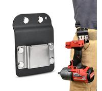 Uadme Porta Taladro Cinturon, Cinto Porta Herramientas, Soporte Clips de Acero Inoxidable, para Destornillador de Impacto, Taladro Inalámbrico, Clavadora, Cinta Métrica