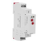 Uadme Relé de Tiempo, GRT8-A1 Relés de Retardo Multifuncional, Mini Temporizador de Ciclo, con 10 Funciones Montaje en Riel DIN AC 220V, para Electrónica Industrial