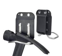 Uadme Soporte de Cinturón para Martillo, Cinto Porta Herramientas, Clip-On Acero Inoxidable para Hachas, Llaves, Taladro Eléctrico