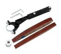 Uadme Soporte de Lijadora de Banda para Amoladora Angular, Máquina de Correa de Arena Modificada, para 100/125 Tipo M10/M14, Accesorios Adaptador de Lijado para Trabajos de Bricolaje