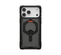 Urban Armor Gear Plasma XTE Case para Apple iPhone 17 Pro MAX Kickstand Funda (Carga inalámbrica/magnética, Puede Abrir, protección contra caídas de 6 Metros) Negro/Naranja Pop