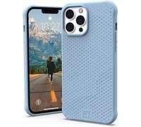 Urban Armor Gear [U Funda Dot Compatible con Apple iPhone 13 Pro MAX [Silicona de Soft-Touch, Diseño Texturizado, Compatible con Carga inalámbrica, Protección contra caídas de 2,4 m] Cerulean