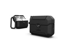 UAG Scout - Funda para AirPods Pro 3 Gen 2025, con mosquetón, color negro | Protección resistente, probado contra caídas de grado militar, cierre seguro de labios, protección de esquinas