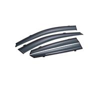 UAGFDFF Derivabrisas De Aire para X1 F48 2016-2021 Deflectores Viento Laterales Coche Protector Lluvia Negro Parasol Ventilación Puerta Viseras Ventana