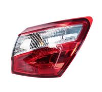 UAGFDFF Faros Traseros Lámpara Luz Trasera Versión UE Para Nissan Para Qashqai 2010-2014. Incluye Luz De Freno, Intermitente Y Antiniebla.(Outside Right)