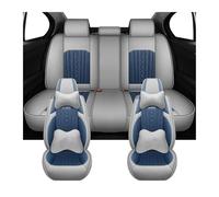 UAGFDFF Fundas Asiento Coche para Dodge para Journey para RAM 1500 para Challenger para Caliber para Nitro Fundas Asiento Automóvil Universales Fundas Coche Asientos(Blue+Cushion)