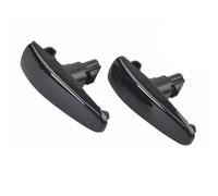 UAGFDFF Luces de giro Luz LED Secuencial De Señal De Giro Dinámica Lateral Para Mitsubishi Para Lancer Para Evolution Para Evo X 2014+ Indicador Espejo(Smoked B)