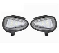 UAGFDFF Luces de giro Luz Señal Giro Dinámica Con Flujo Agua Intermitente Señal Intermitente Para GOLF 6 VI Para MK6 Para GTI R20 Para Touran Indicador Espejo(Puddle Light)