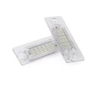 UAGFDFF Luces señal Giro Luces de matrícula traseras LED de 12 V y 18 LED sin errores para Skoda color blanco CANbus