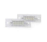 UAGFDFF Luces señal Giro Luces Matrícula Traseras LED 12V 18 LED Sin Errores Para VW Para Passat Para Touran Para Golf Para Jetta Color Blanco CANbus