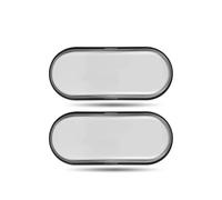 UAGFDFF Luz Indicadora Intermitente 9 LED Indicadores Laterales Luz Gálibo Delantera Y Trasera Para Camión Coche Autobús Remolque Furgoneta Camión O Caravana(2pcs White)