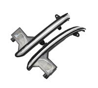 UAGFDFF Luz Indicadora Intermitente Luz Señal Giro Espejo Retrovisor Lateral LED Para Mazda CX-5 KF 2017-2019 Para CX-8 2018-2019 Para CX-9 TC 2016-2019(Crystal)