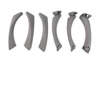 UAGFDFF Manija Puerta Interior Coche Para Serie 3 E90 E91 E92 316 318 320 325 328I 2004 2005 2006 2007 2008 2009 2010 2011 2012 Juego De Tiradores De Puerta De Coche(Gray RHD)