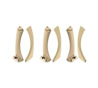 UAGFDFF Manija Puerta Interior Coche Para Serie 3 E90 E91 E92 316 318 320 325 328i 2004-2012 Juego De Tiradores De Puerta Interior 51417230854(RHD Beige)