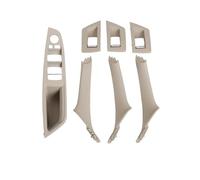 UAGFDFF Manija Puerta Interior Coche Para Serie 5 F10 F18 523 525 528 Juego De Tiradores De Puerta Interior De Coche 51417225866 51417225869(LHD Oyster)