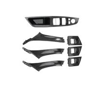 UAGFDFF Manija Puerta Interior Coche Para Serie 5 F10 F18 523 525 528 Juego De Tiradores De Puerta Interior De Coche 51417225866 51417225869(LHD Carbon Firber)