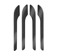 UAGFDFF Manijas Puertas 4 Uds. Adhesivo Protector Cubierta Manija Puerta Coche Fibra Carbono para Tesla para Modelo 3 Y 2017-2022 Tirador Puerta(A)