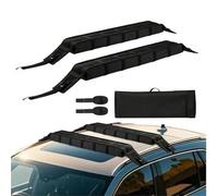 UAGFDFF Superior De Coche Almohadillas Blandas para Portaequipajes De Techo Universales para Coche con 2 Correas Amarre para Canoa Snowboard Auto Portaequipajes(33inch)