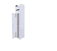 UALXPAO Armario de Baño Estante for gabinete de baño 3 Niveles | Organizador de gabinete de inodoros con almacenamiento rodante for inodoro delgado