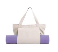 UALXPAO Bolsa para esterillas de Yoga Yoga Mat Bags for Beach Gym Pilates Sports Handbag(White)