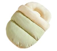 UALXPAO Cama de Peluche para Animales Cama Cerrada for Gatos con características de Calidez y Seguridad familias Varios Accesorios sofás Mascotas Todas Las Estaciones(Green,60x40cm)