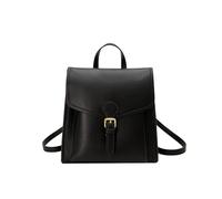 UALXPAO Mochila Mujer de Cuero Elegante mochila de piel bicolor for mujer con detalle hebilla dorada, ideal for looks diarios para Uso Diario, Viajes, Escuela(Color 1)