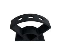 UALXPAO Portadardos de Pared Los Elegantes organizadores Shuriken mejoran la estética del Escritorio y proporcionan un Almacenamiento Funcional de(Black)