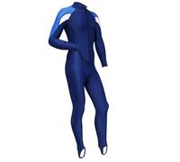 UALXPAO Traje de Buceo Neopreno Traje de Buceo Manga Larga con Protector Solar for Hombre, Color Blanco, 4XL