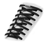 UamGlsob 2 Pares Cordones Elásticos sin Nudos con 4 Hebillas Cápsula | Planos Stretch 6mm para Sneakers y Zapatillas, Cierre Rápido Fácil de Poner, Longitud 120cm