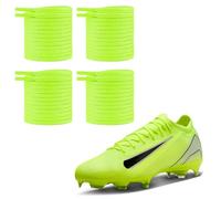 UamGlsob 2 Pares de Cordones Finos de 4mm para Botas Nike Mercurial, Recambio para Calzado Zapatos de Fútbol, Rugby y Tacos (Yellow, 47"/120cm)