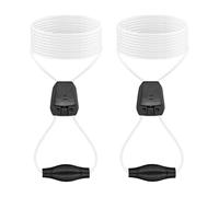 UamGlsob Cordones Finos de 2mm para Salomon con Sistema Quick Lock | Quicklace Kit Repuesto sin Nudos para Botas de Esquí, Trail Running y Calzado Deportivo, Polímero Duradero