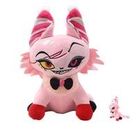 UANACIA Hazbin Hotel Peluche, New Ha-zb-in Hotel Plush, Lindos Juguetes de Peluche con Temática de Juegos, Animal de Peluche Suave, Almohada de Anime, para Niños Adultos