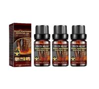UANGLI Aceite de Masaje para Hombres para el Sexo, Aceite Esencial de Masaje energético Aumento del Crecimiento del pene agrandar Aceite, retrasar el Tiempo de Masaje Sexual Aceite 10ml (3PCS)